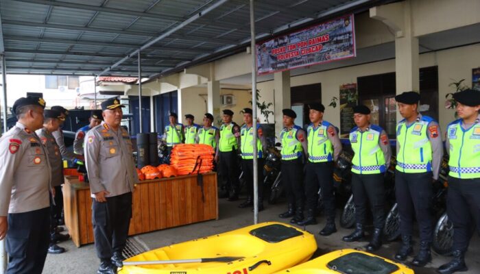 Peralatan SAR Polresta Cilacap Siap Digunakan Hadapi Potensi Bencana