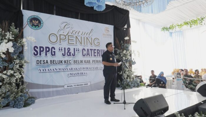 Dapur MBG ‘J&J’ CATERING Diresmikan Wabup Pemalang, Jadi Solusi Gizi Kelompok Rentan
