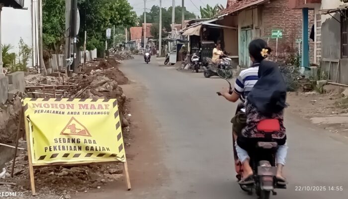 Meninggal Dunia Usai Terjatuh di Material Proyek Drainase Mengori, Pihak Desa dan Kontraktor Beri Penjelasan