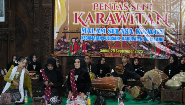 Uri-Uri Budaya!” Bupati Pemalang Ajak Warga Lestarikan Karawitan hingga Wayang Golek