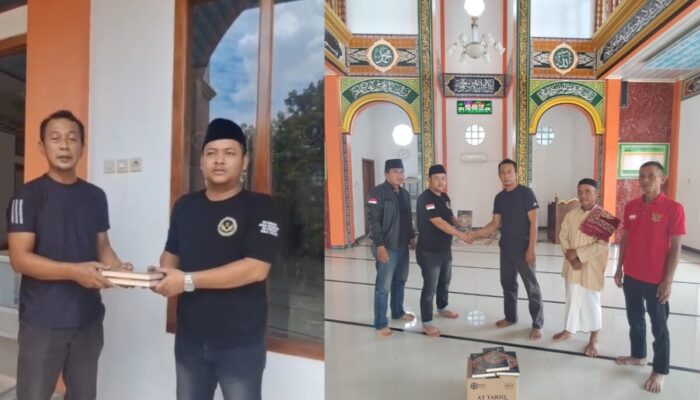 Berbagi Kebaikan, DPC 234 SC Pemalang Salurkan Al-Qur’an untuk Masjid Nurul Huda