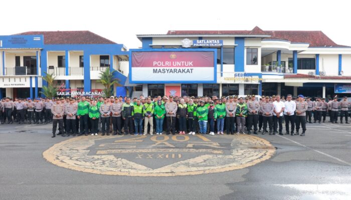 Apel Ojol Kamtibmas Kapolresta Cilacap Sebut Pengemudi Ojol Profesi Mulia