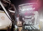 Detik-detik Mencekam Tabrakan Beruntun 3 Bus di Tol Batang, Dipicu Manuver Bus Misterius!