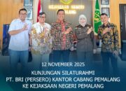 Kajari Pemalang Sambut Kunjungan Silaturahmi PT. BRI Cabang Pemalang