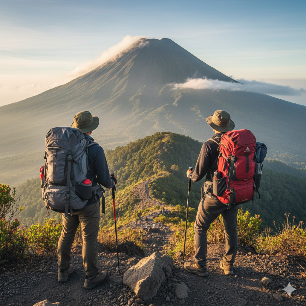 Pendaki Asal Desa Kramat Masih Hilang Usai Terpisah Akibat Kabut di Gunung Slamet