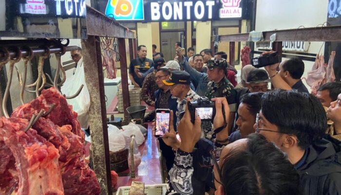 Satgas Pangan Sat Reskrim Polresta Banyumas bersama Forkopimda Pastikan Harga Bapokting Stabil