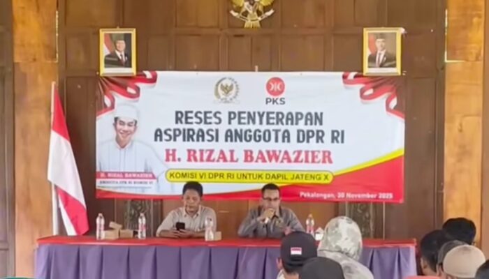 Serap Aspirasi Warga, Rizal Bawazier Gelar Reses Masa Sidang di Kota Pekalongan