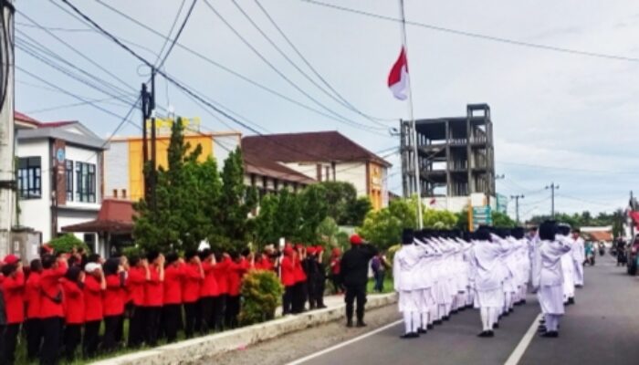 Peringati Hari Lahir ke-53 DPC PDIP Cilacap Gelar Upacara Bendera