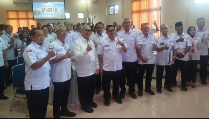 Muskab PMI Farid Ma’ruf Kembali Nahkodai PMI Kabupaten Cilacap