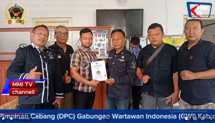 DPC GWI PEMALANG RESMI SERAHKAN BERKAS ADMINISTRASI KE KESBANGPOL, PERKUAT LEGALITAS ORGANISASI