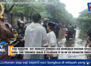 SOLIDARITAS WARGA JAKARTA BARAT,NASI BUNGKUS DIBAGIKAN UNTUK KORBAN BANJIR