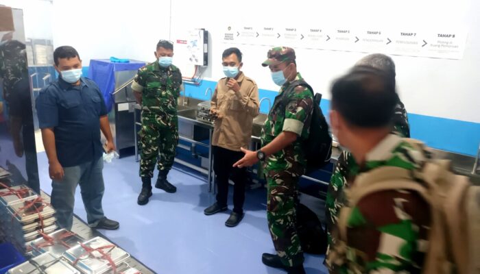 Kasdim Pemalang Cek Langsung Pelayanan Gizi bagi 11 Ribu Warga Bantarbolang