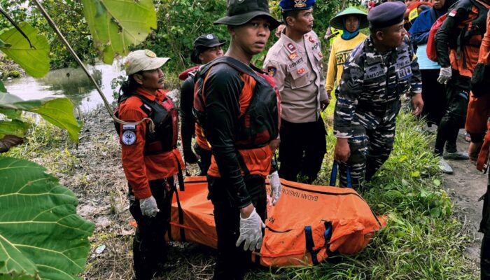 Remaja yang Tenggelam di Sungai Maiyah Pejagan Brebes Ditemukan Meninggal