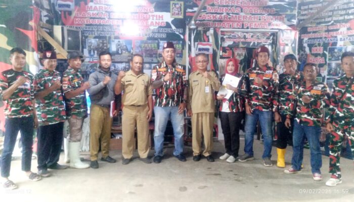Laskar Merah Putih Pemalang Resmi Kantongi Surat Keterangan Terdaftar dari Bakesbangpol