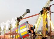 Detik-Detik Mengerikan! Wahana Tornado Tsunami Swing Ambruk, 1 Polisi Tewas dan Belasan Luka