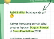 Mengapa Kasus Hibah Disdik Rp50,8 Miliar Membisu?