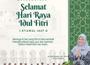 Sambut Idul Fitri 1447 H, SMP Negeri 1 Randudongkal Sampaikan Pesan Kesucian dan Kebersamaan
