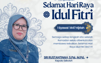 Sambut Idul Fitri 1447 H, Keluarga Besar SMP Negeri 3 Randudongkal Sampaikan Pesan Keberkahan