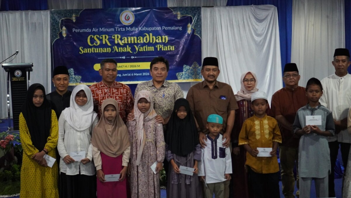 Wujud Kepedulian Ramadan: Perumda Tirta Mulia Salurkan Santunan untuk 365 Anak Yatim dan Lansia