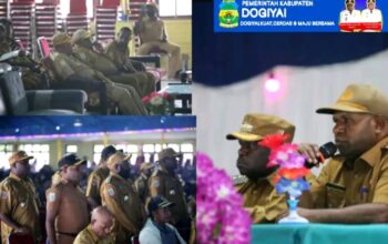 Tegas! Bupati Yudas Tebai Kumpulkan Seluruh Elemen Dogiyai untuk Berantas Miras