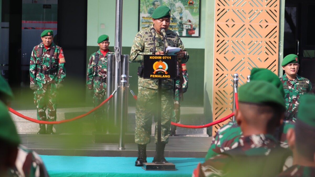 Jelang Idul Fitri, Dandim Pemalang Lepas Personel Cuti dan Tekankan Kewaspadaan Nasional