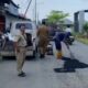 DPUPR Pemalang Lakukan Penambalan Jalan di Ruas Purwoharjo – Gintung