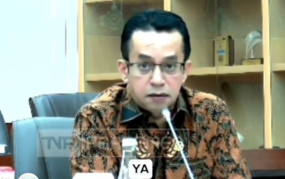 Rizal Bawazier Anggota Komisi VI DPR RI saat Rapat Dengar Pendapat bahas swasembada gula