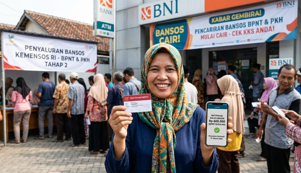 Bansos BPNT Rp600 Ribu Cair, KPM Siap-Siap Terima PKH Tahap 2