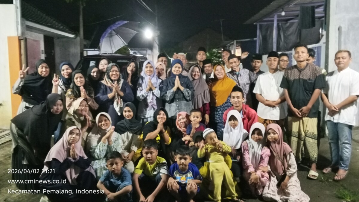 Pererat Ukhuwah, Warga Blok E KBA Saradan Gelar Halalbihalal dengan Semangat Kebersamaan