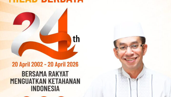 Bukan Sekadar Seremoni, Ini Pesan Mendalam Rizal Bawazier di Hari Jadi PKS ke-24