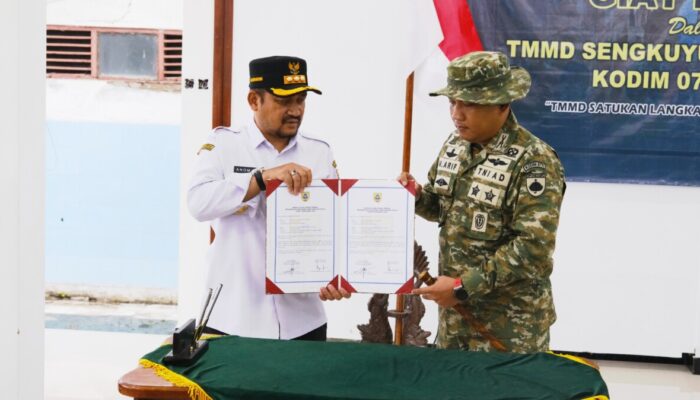Sinergi TNI-Pemkab Pemalang: Proyek Talud Desa Klareyan Resmi Dimulai!