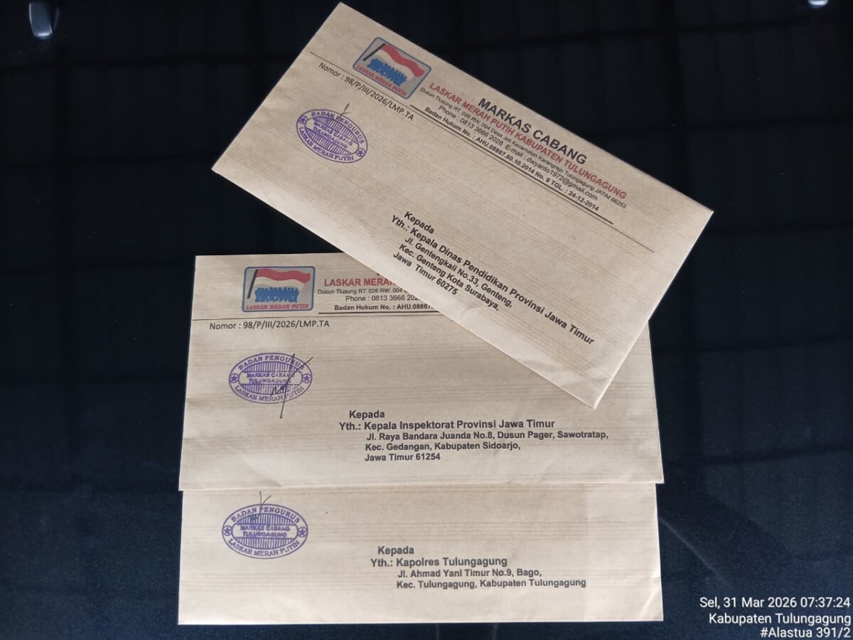Kawal Kasus Dugaan Pungli SMKN, LMP Tulungagung Desak Disdik Jatim Jalankan Sanksi Administratif