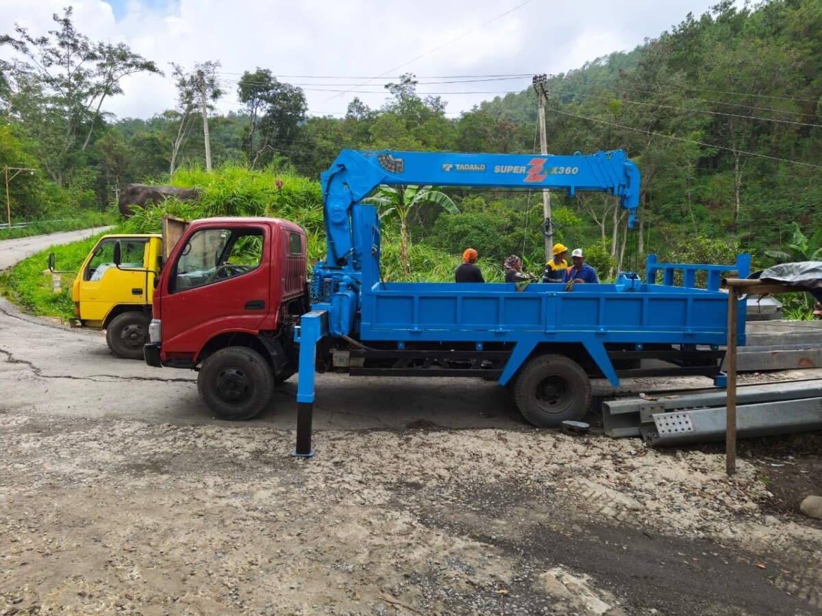 DPU PR Pemalang Eksekusi Pembongkaran Jembatan Kalimendelem