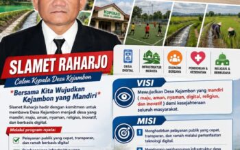 Slamet Raharjo: Wujudkan Desa Mandiri Bukan Sekadar Janji