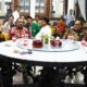 Bupati Pemalang Anom Widiyantoro memberikan sambutan dalam acara halalbihalal bersama jajaran OPD dan Partai Politik di Ruang Gadri