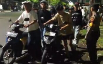 Tindak Lanjut Layanan 110 Polresta Cilacap Amankan Sejumlah Remaja Hendak Balap Liar