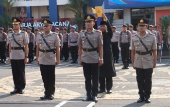 Penyegaran Tubuh Institusi Polri Kapolresta Cilacap Pimpin Sertijab Kasat Lantas Kasat Binmas dan Kapolsek Cimanggu