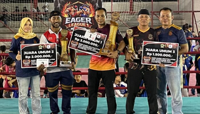 Kejuaraan EAGER League 1 Muaythai Jateng Open Championship 2026 Berlangsung Meriah dan Penuh Prestasi