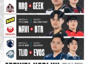 Jadwal MPL ID S17 Hari Ini: RRQ Hoshi Hadapi Geek Fam, TLID Tantang EVOS di Match Penutup