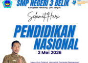 Peringati Hardiknas 2026, Kepala SMPN 3 Belik Ajak Seluruh Elemen Sekolah Terus Berinovasi