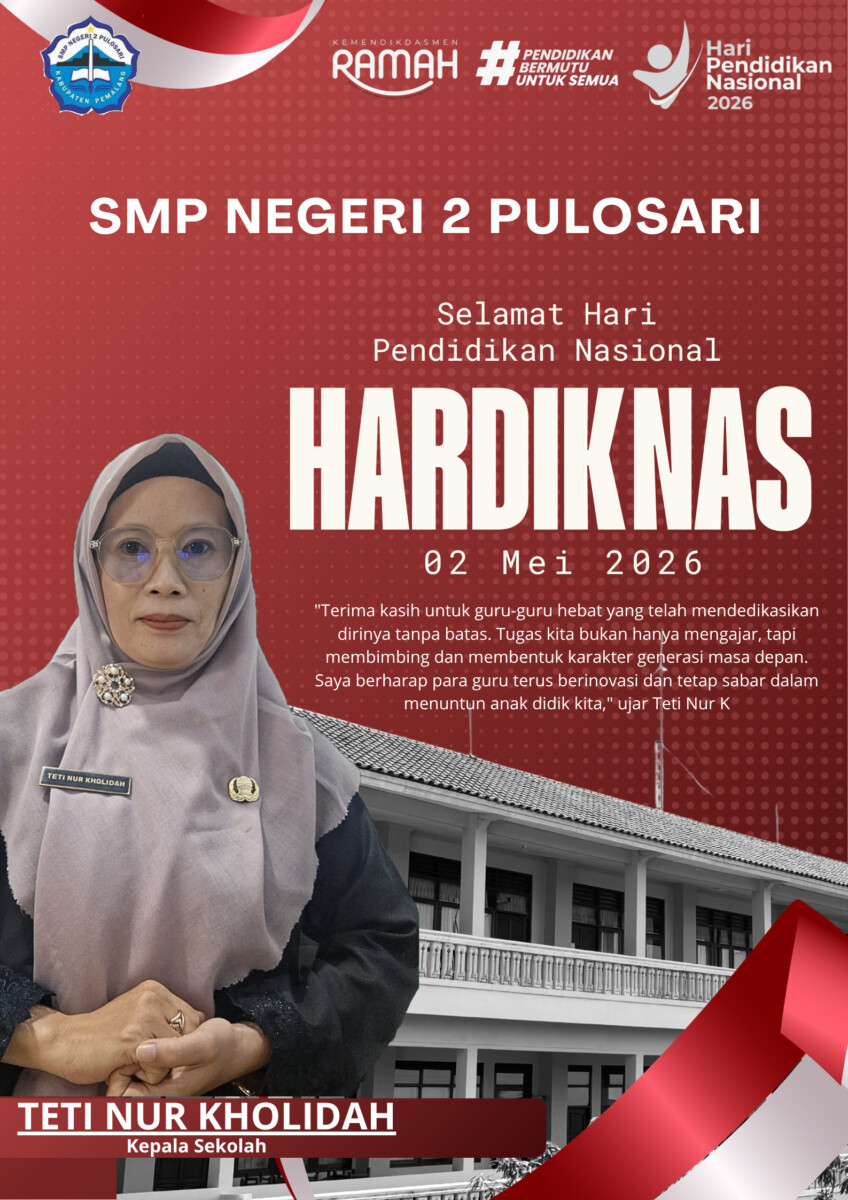 Peringatan Hardiknas di SMPN 2 Pulosari: Teti Nur Kholidah Ajak Guru Berinovasi dan Siswa Berkarakter