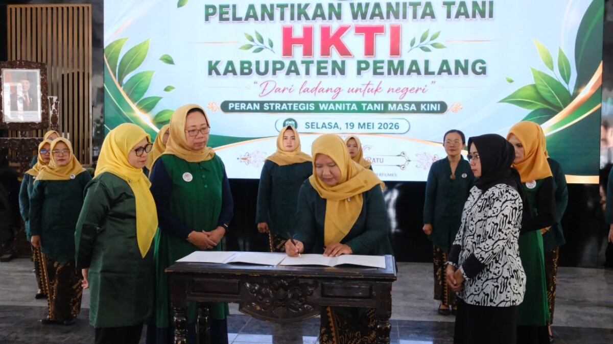 Ketua TP PKK Minta DPC Wanita HKTI Pemalang Berkolaborasi Lintas Sektor