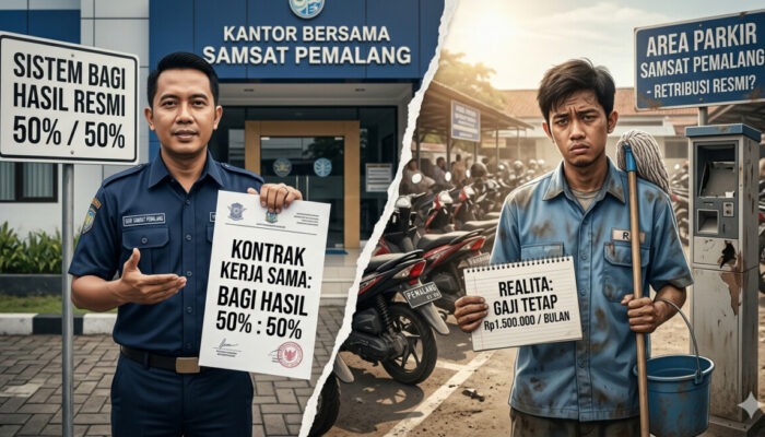 Menelusuri Aliran Dana Parkir Samsat Pemalang: Janji Bagi Hasil 50% yang Berujung Gaji Flat Rp1,5 Juta?