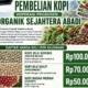 Dorong Kesejahteraan Petani, Koperasi Organik Sejahtera Abadi Tetapkan Harga Kopi Hingga Rp100 Ribu/Kg