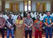 Pemprov Papua Tengah Lepas Peserta Bimbel Sekolah Kedinasan, Siapkan SDM OAP Hadapi Seleksi Nasional