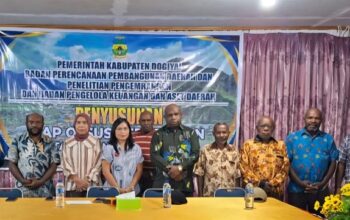Bappeda Dogiyai dan BPKAD Lakukan Penyusunan Perubahan RAP Program Dana Otsus Tahun 2026