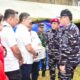 Wujud Nyata TNI AL Bersama Rakyat, Komandan Kodaeral III Rangkul Korban Kebakaran Kemayoran