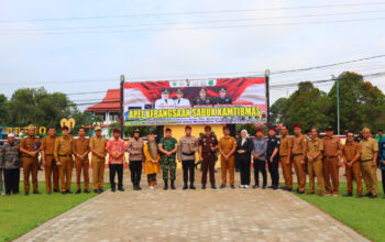 Polres Tanjab Timur Gelar Apel Kebangsaan Sabuk Kamtibmas Perkuat Sinergitas Jaga Kondusivitas Tanjab Timur