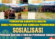 Dinas Perkim Dogiyai Sosialisasikan Program BSPS 2026 di Kampung Idakotu