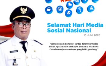 Camat Comal Muchammad Maksum: Mari Jadikan Media Sosial Sarana Mempererat Silaturahmi